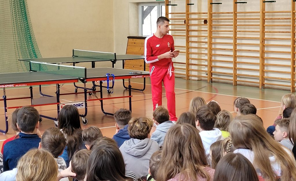 Spotkanie uczniów z Maksymem Chudzickim