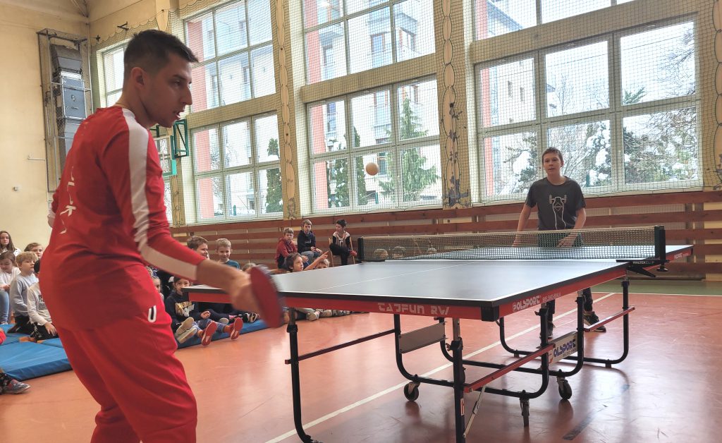 Spotkanie uczniów z Maksymem Chudzickim