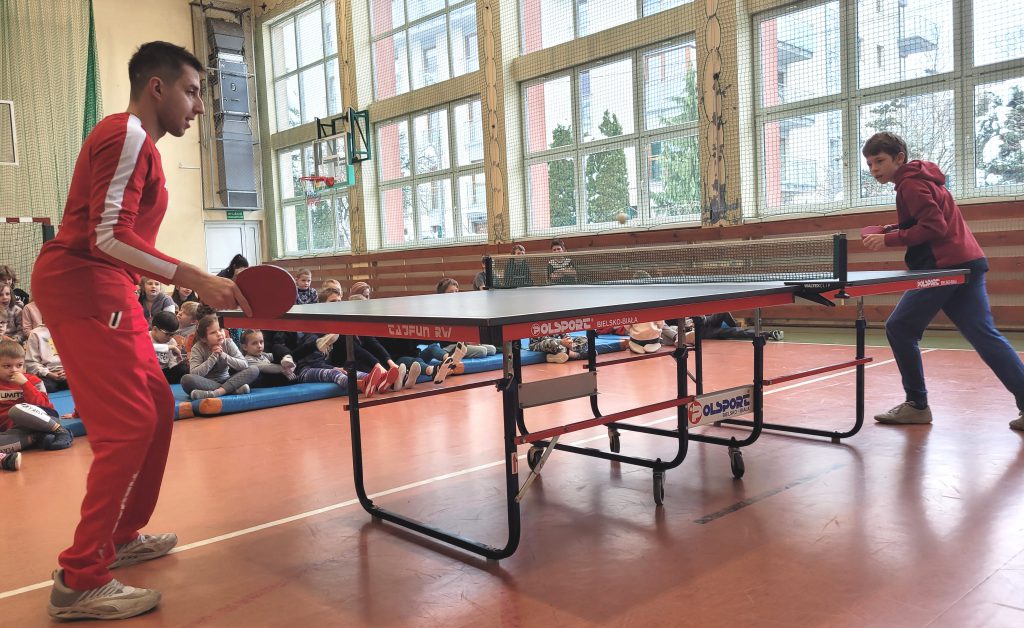 Spotkanie uczniów z Maksymem Chudzickim