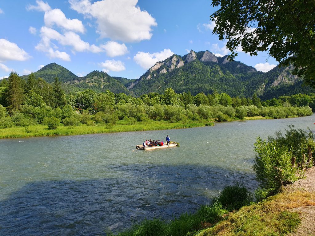 zdjęcie Dunajca i Pienin.